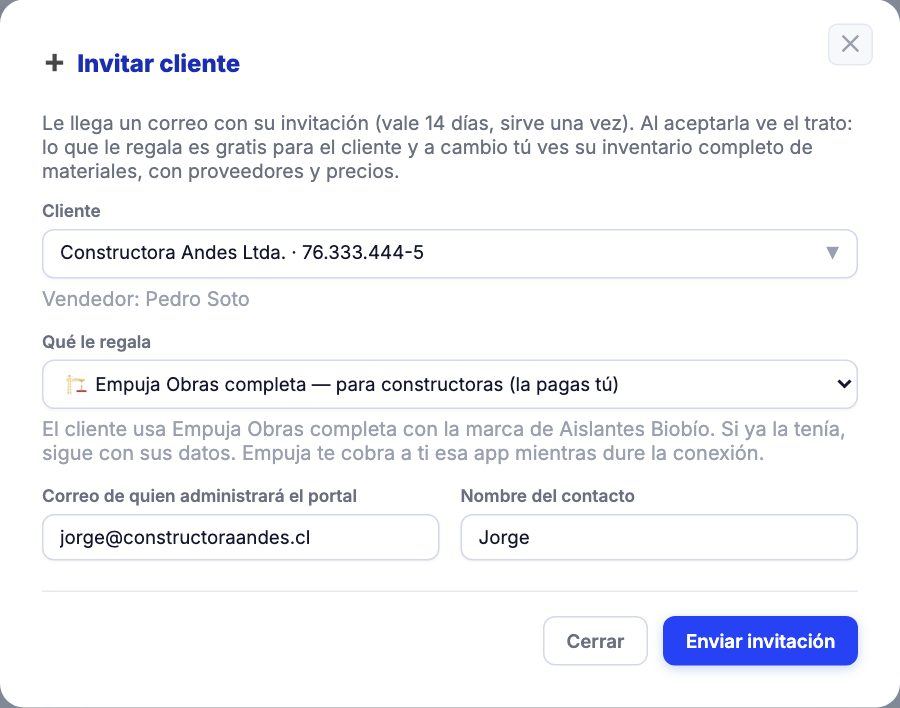 Invitar de nuevo