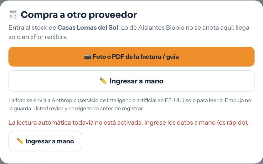 Compra a otro proveedor